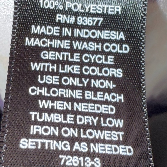 Worthington Abstract Floral V-Neck Blouse - Black and Cream - Picture 6 of 6